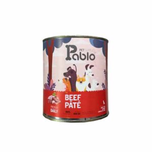 کنسرو سگ برند Pablo پته گوشت گاو 800 گرم