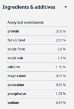 غذای خشک گربه جوسرا نیچر کت Josera NatureCat, طعم مرغ و ماهی قزل‌آلا 1kg